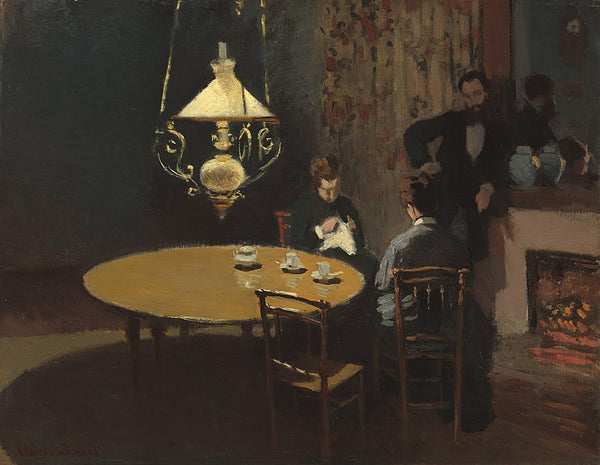 An Interior After Dinner 