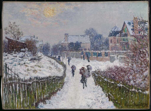Boulevard St Denis Argenteuil Snow Effect 