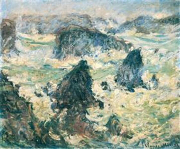 Storm On The Cote De Belle Ile 