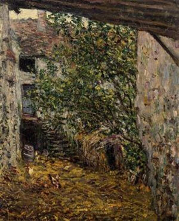 Farmyard In Normandy
