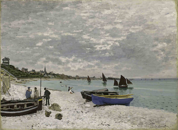 Beach at Sainte-Adresse 