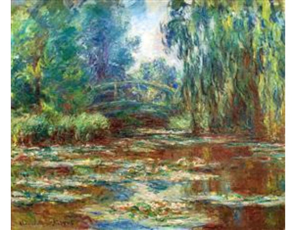 The Water-Lily Pond and Bridge 2 