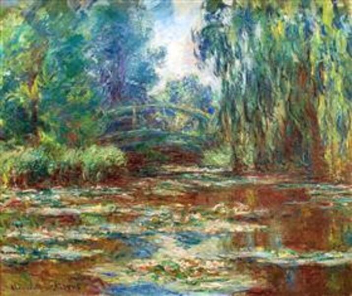 The Water Lily Pond And Bridge 
