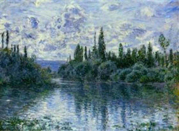 Arm Of The Seine Near Vetheuil 
