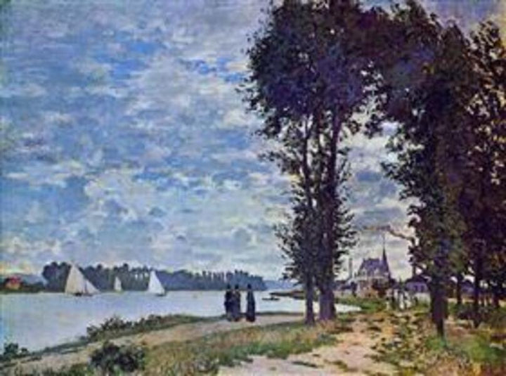 The Banks Of The Seine At Argenteuil
