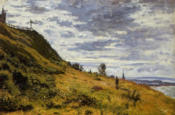 Taking A Walk On The Cliffs Of Sainte Adresse 