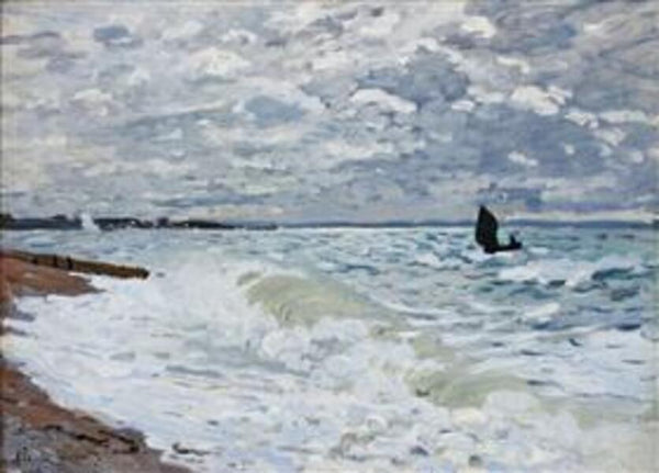 The Sea At Saint Adresse 