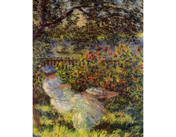 Alice Hoschede In The Garden 
