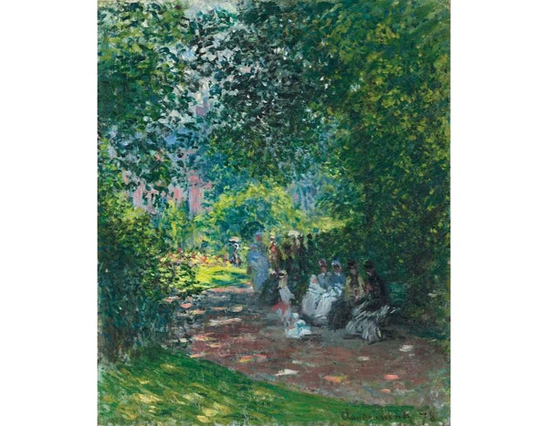At The Parc Monceau 