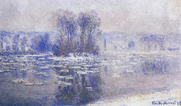 Floes At Bennecourt 