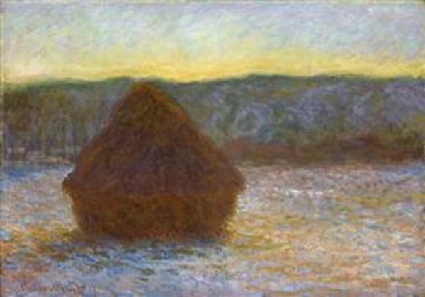 Grainstack Thaw Sunset 