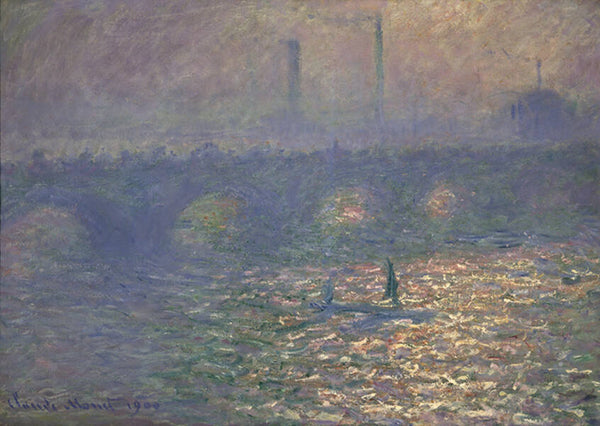 Waterloo Bridge London 1900 