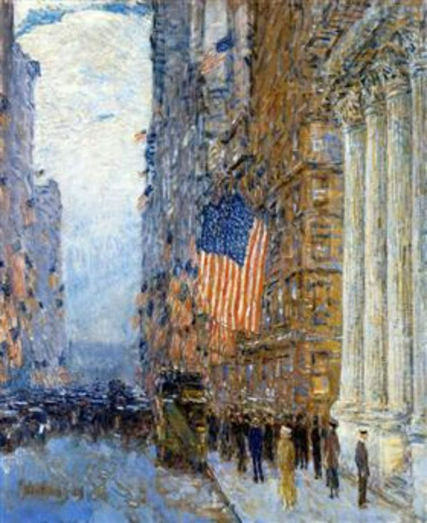 Flags on the Waldorf 