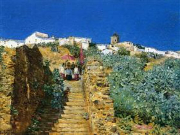 Church Procession, Spanish Steps 