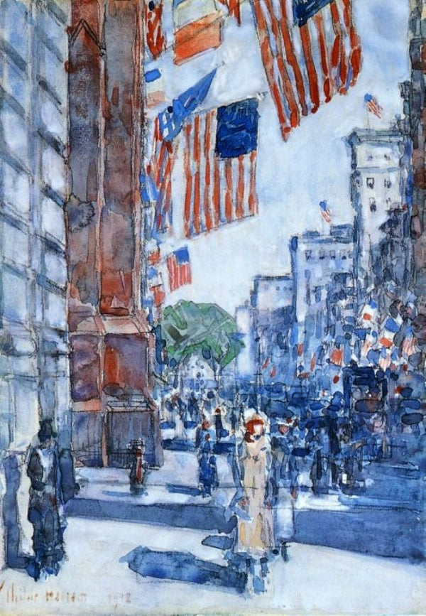Flags, Fifth Avenue 