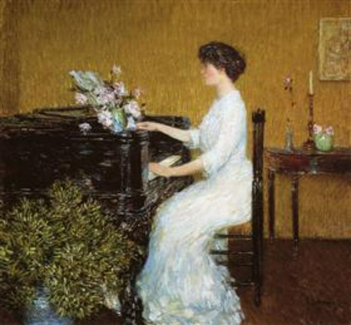 At the Piano
