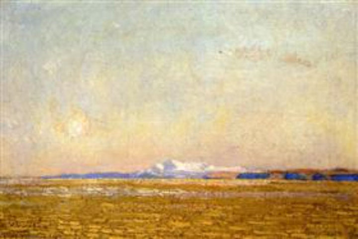 Moonrise at Sunset, Harney Desert 