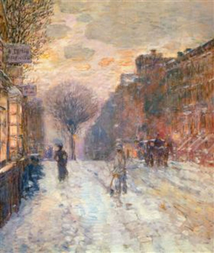 Early Evening, After Snowfall 