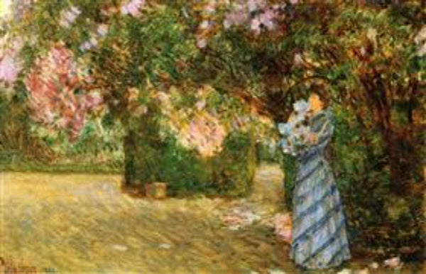 Mrs. Hassam at Villiers-le-Bel 
