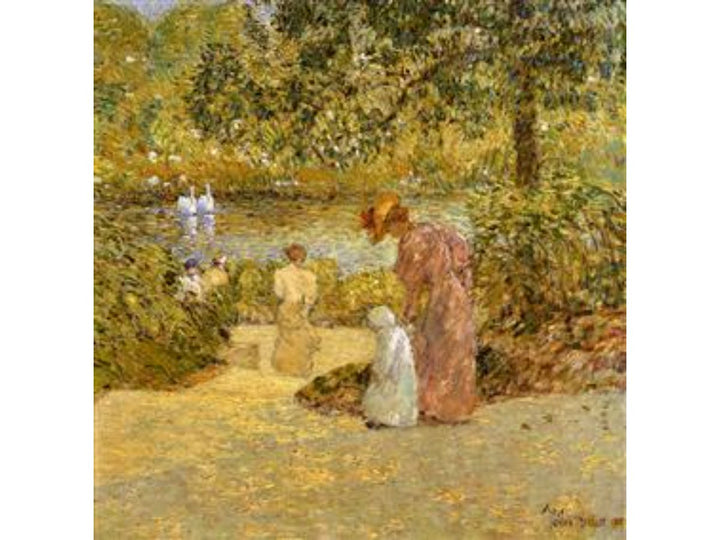 Descending the Steps, Central Park 