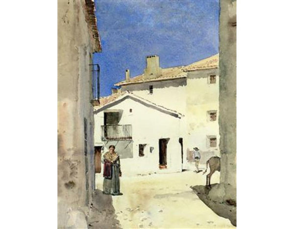 A Street in Denia Spain 