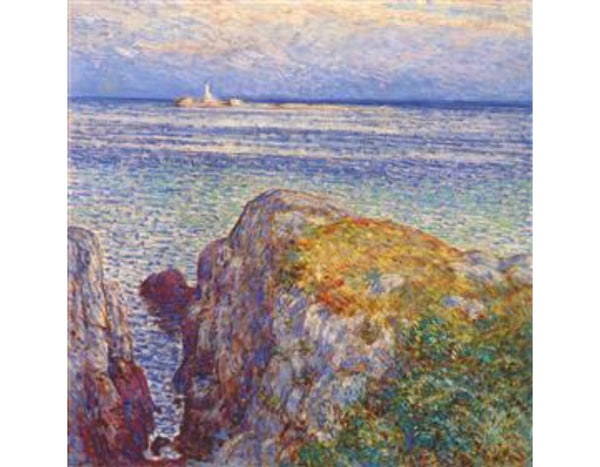White island light (isles of shoals at sundown) 