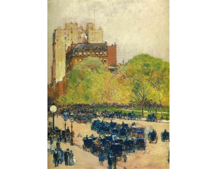 Spring Morning in the Heart of the City (aka Madison Square, New York) 