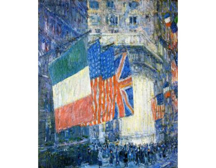 Avenue of the Allies (aka Flags on the Waldorf) 