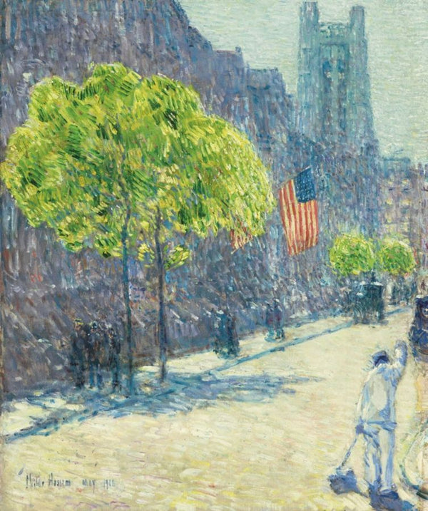 Just Off the Avenue, Fifty-Third Stret, May, 1916 