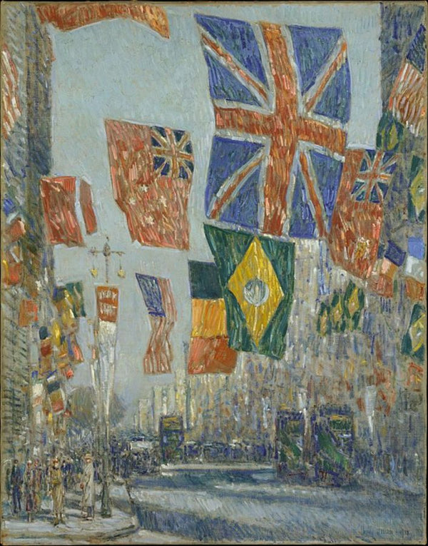 Avenue of the Allies, Great Britain, 1918 