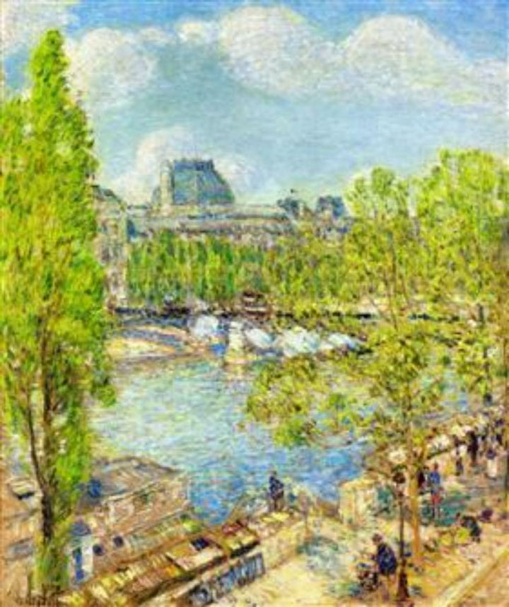 April, Quai Voltaire, Paris 