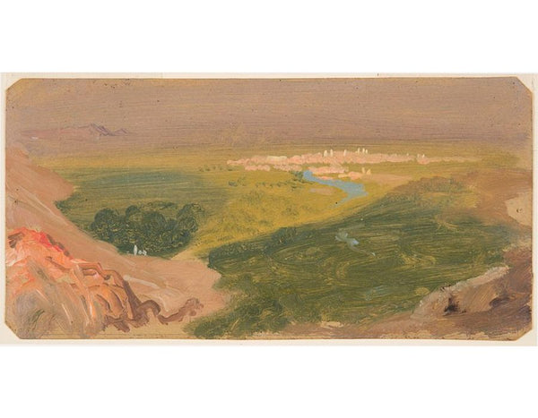 View Towards Damascus, Syria 