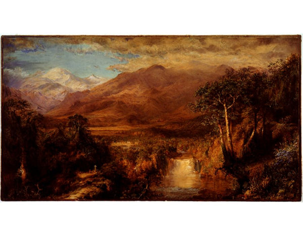 Study for "The Heart of the Andes" 