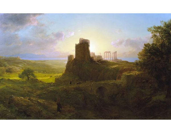 The Ruins at Sunion, Greece 