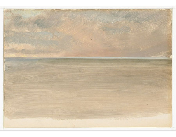 Seascape with Icecap in the Distance 