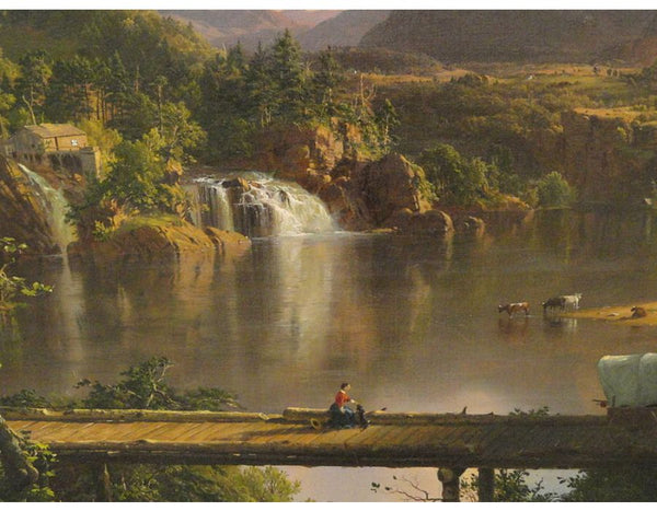 New England Scenery (detail) 