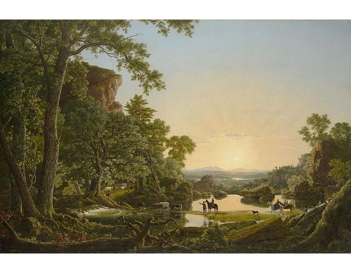 Hooker And Company Journeying Through The Wilderness From Plymouth To Hartford In 1636 