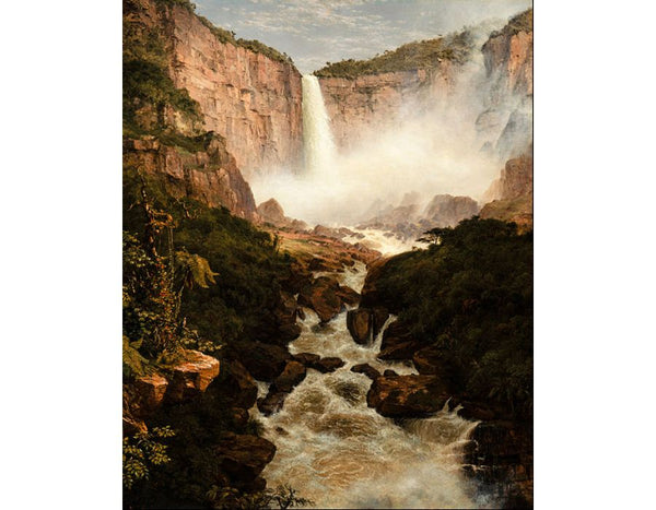 Tequendama Falls Near Bogota New Granada 