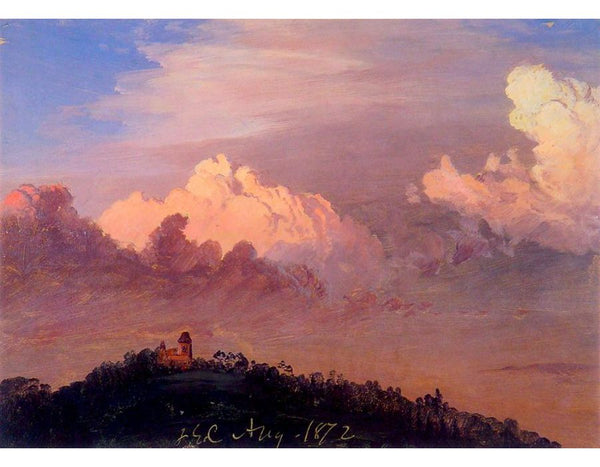 Clouds over Olana 