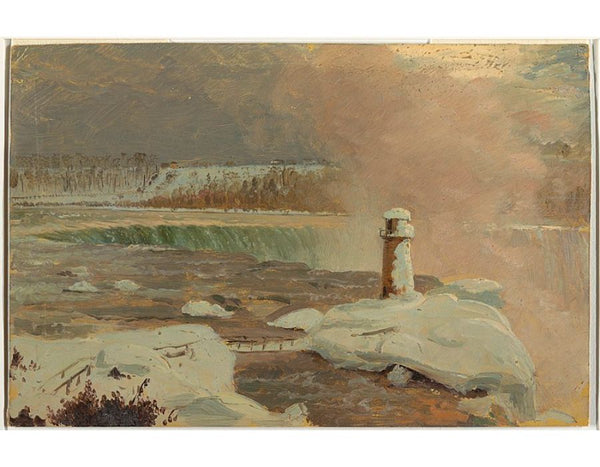 Niagara Falls from Goat Island, Winter 