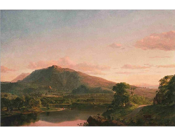 Figures In A New England Landscape 
