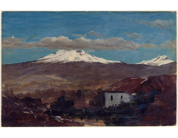Mount Chimborazo, Ecuador, Shown from Riiobamba 