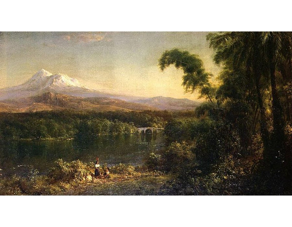 Figures In An Ecuadorian Landscape 
