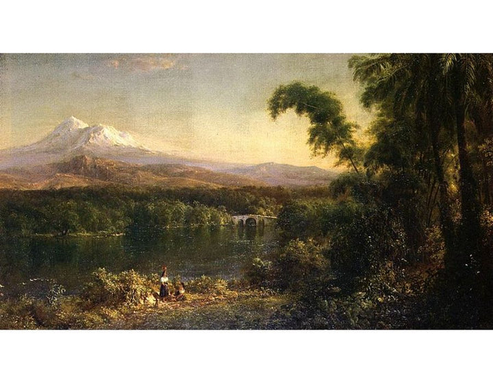 Figures In An Ecuadorian Landscape 