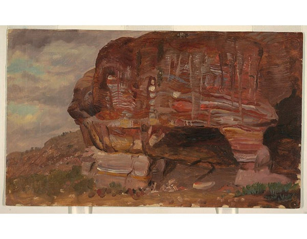 Study of Zoomorphic Rock, Petra 
