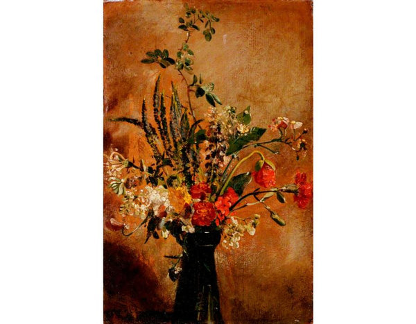 Study of Flowers in a Hyacinth Glass, 1814 Painting by John Constable