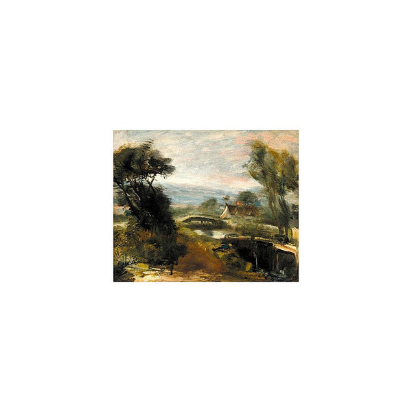 A View near Flatford Mill Painting by John Constable