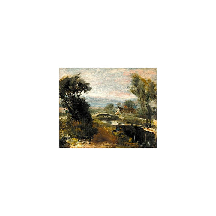 A View near Flatford Mill Painting by John Constable