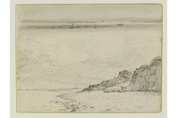 Sheerness Coast scene near Southend, 1814 Painting by John Constable