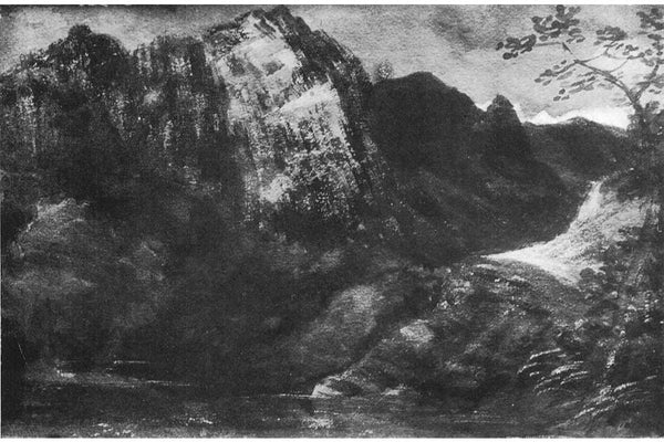 View in Borrowdale 3 Painting by John Constable